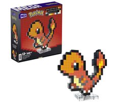 Mattel HTH76 Mega Pokémon pixel art - charmander / od 13 rokov