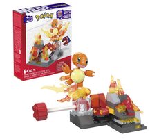 Mattel HTH86 Mega Pokémon dobrodružstvo - charmander s ohnivým typom / od 6 rokov
