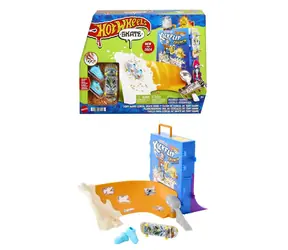 Mattel Hot Wheels Skates cereáliový fingerboard skatepark / od 5 rokov