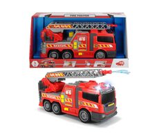 Dickie AS Hasičské auto 36cm - svetlo, zvuk, ručná pumpa / od 3 rokov