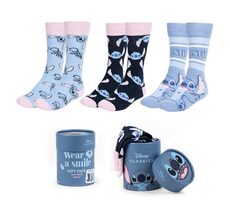 Cerdá Stitch 3páry / veľkosť 36-43