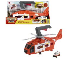 Mattel MatchBox záchranný vrtuľník / od 3 rokov