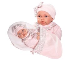 Antonio Juan 12443 PETIT - realistická bábika s mäkkým látkovým telom - 27 cm