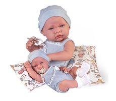 Antonio Juan 50409 LUI - realistická bábika bábätko s celovinylovým telom - 42 cm