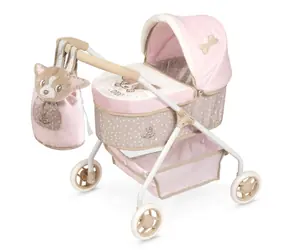 DeCuevas 86043 Môj prvý kočík pre bábiky s batôžkom DIDI 2021 - 56 cm
