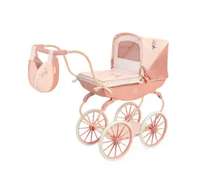 DeCuevas 87074 Kočík pre bábiky hlboký Tulipe 2025 - 68 cm
