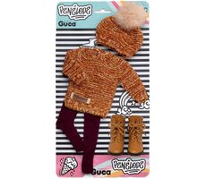 Guca P859 oblečok pre bábiku PENELOPE veľkosti 34 cm s topánočkami