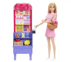 Mattel Barbie bábika malibu nakupuje herný set / od 3 rokov