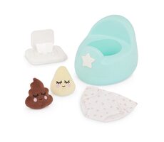 LullaBaby Nočník pre bábiky s doplnkami / od 2 rokov