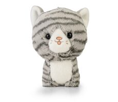 Daffi Maskot Teddy Pets mourovatá mačka šedá / od 0 mesiacov