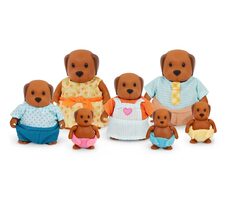 Li'l Woodzeez Rodina psíkov veľká Wagadoodle / od 3 rokov