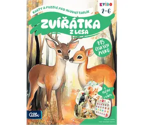 Albi Kvído Karty a puzzle: Zvieratká z lesa