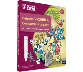 Albi Kúzelné čítanie Kniha: Detektív Vrúbok - Bombastické prípady
