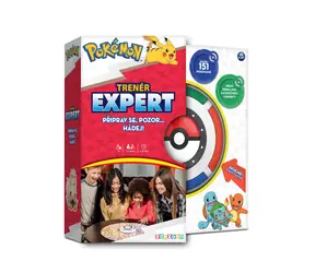 Zanzoon Pokémon Tréner Expert / Dĺžka hry: 15-20 minút / Počet hráčov: 1 - 4 / od 6 rokov