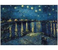 Rozbalené - Ravensburger Vincent van Gogh: Hviezdna noc / 1000 dielikov / od 14 rokov / rozbalené