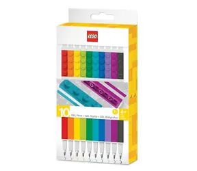 LEGO® Gélové Perá, mix farieb - 10 ks