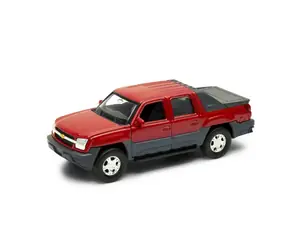 Welly Chevrolet Avalanche 1:34 strieborný