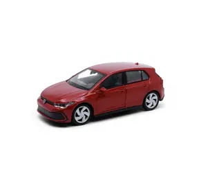 Welly Volkswagen GOLF 8 GTI 1:38 sivá