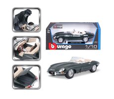 Bburago 1:18 Jaguar "E" Cabriolet (1961) Green