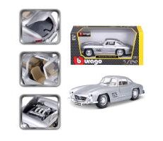 Bburago 1:24 Mercedes Benz 300SL Silver