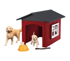 Schleich Psie búda so zlatým retrieverom / od 3 rokov