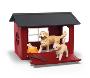Schleich Psie búda so zlatým retrieverom