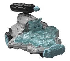 Schleich Ľadové vozidlo na tryskový pohon s mini figúrkou MINI CREATURE / od 6 rokov