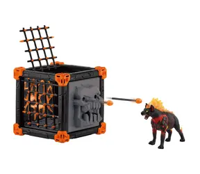 Schleich Aréna BattleCave lávové hyeny / od 7 rokov