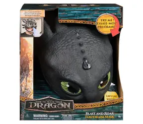 Spin Master Ako vycvičiť draka maska Bezzubky so zvukmi a svetlami / od 4 rokov