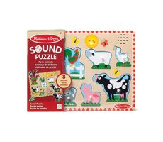 Spin Master Melissa & Doug puzzle so zvukovými efektmi / od 2 rokov