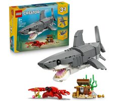 LEGO® Creator 3 v 1 31381 Divoký žralok a truhla s pokladom / Počet dielikov: 379 / od 8 rokov