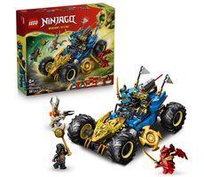 LEGO® NINJAGO® 71856 Jay a jeho transformačné auto / Počet dielikov: 387 / od 8 rokov