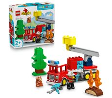 LEGO® DUPLO® 10473 Hasičské auto s hadicou a hasičom / Počet dielikov: 28 / od 2 rokov