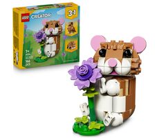 LEGO® Creator 3 v 1 31376 Roztomilý škrečok s kvetinou / Počet dielikov: 166 / od 7 rokov