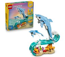 LEGO® Creator 3 v 1 31385 Morské živočíchy: Krásne delfíny / Počet dielikov: 542 / od 9 rokov