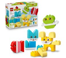 LEGO® DUPLO® 10477 Roztomilí kreatívni miláčikovia 3 v 1 / Počet dielikov: 24 / od 11 rokov
