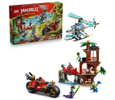 LEGO® NINJAGO® 71857 Súboj nindža vozidiel a domček na strome / Počet dielikov: 642 / od 7 rokov