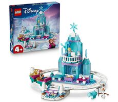 LEGO® | Disney™ Princess 43281 Elsin ľadový palác a jazda na snehu / Počet dielikov: 216 / od 4 rokov