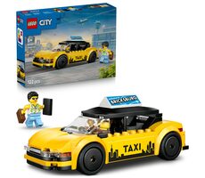 LEGO® City 60487 Žltý taxík / Počet dielikov: 122 / od 5 rokov
