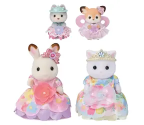 Sylvanian Families Rodina kvetinovej princeznej / od 3 rokov