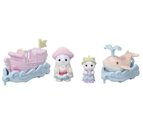 Sylvanian Families Morské vozítka a baby figúrky v zábavnom parku / od 3 rokov