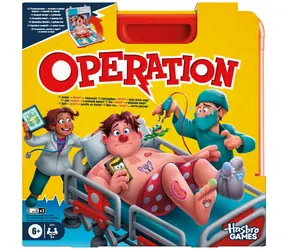 Hasbro Operácia detská hra / Počet hráčov: 1 / Dĺžka hry: 20 minút / od 6 rokov