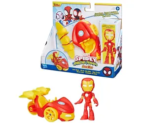 Hasbro Spider-Man Spidey a jeho úžasní priatelia Základné vozidlo Iron Man / od 3 rokov