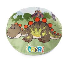 Nici vankúš obojstranný Dino Tony-Rex Fossily 32x26cm - fosforeskujúci v tme /GREEN kolekcia/ od 0 rokov