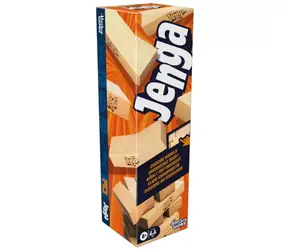 Hasbro JENGA spoločenská hra / Počet hráčov: 2 a viac / Dĺžka hry: 15-30 minút / od 6 rokov