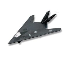 Maisto Fresh Metal Tailwinds - F-117 Nighthawk čierna / od 3 rokov