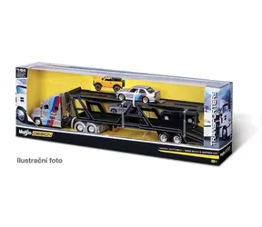 Maisto Design Transporters - Kamión s auto prepravníkom (náhodný mix modelov)