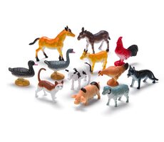 Faunica Zvieratká figúrky v tube - Farma / od 3 rokov