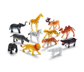 Faunica Zvieratká figúrky v tube - Safari / od 3 rokov