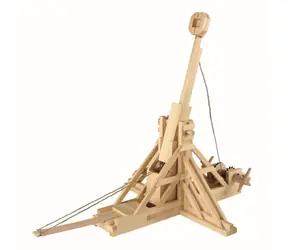 Walachia Drevená zlepovacia stavebnica Trebuchet / od 8 rokov / 175 dielov / Obtiažnosť: vysoká